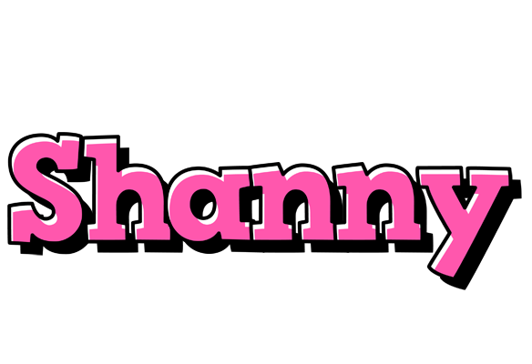 Shanny girlish logo