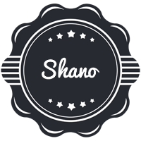 Shano badge logo