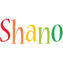 Shano birthday logo