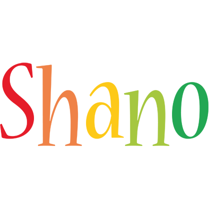 Shano birthday logo