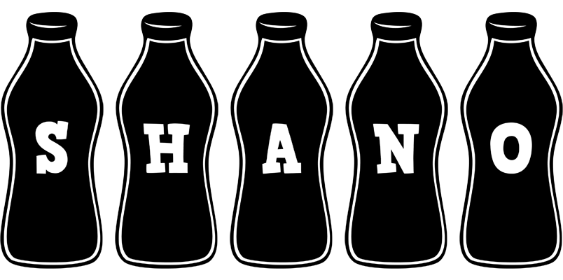 Shano bottle logo