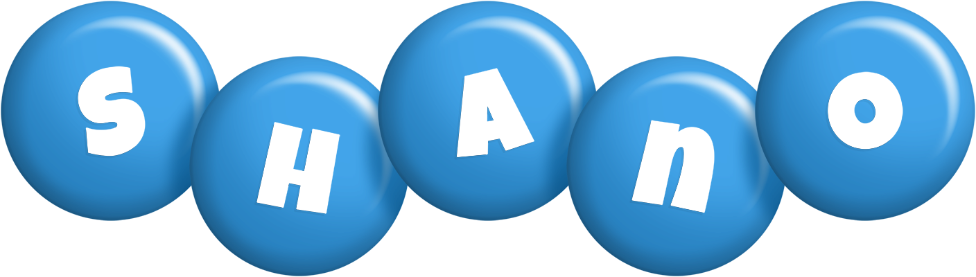 Shano candy-blue logo