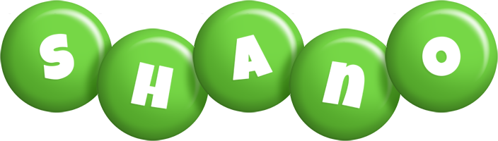 Shano candy-green logo