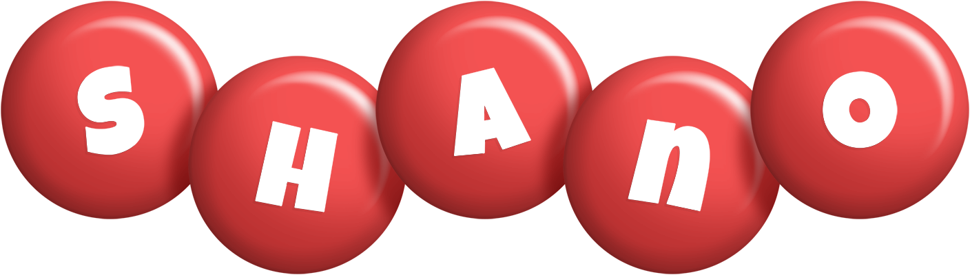 Shano candy-red logo