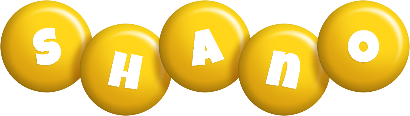 Shano candy-yellow logo