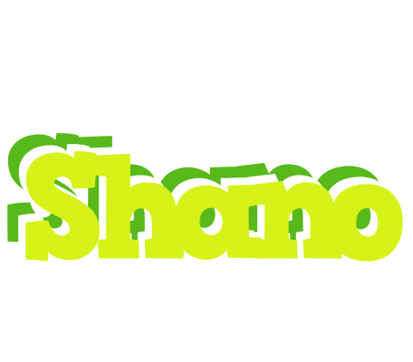 Shano citrus logo