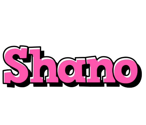 Shano girlish logo
