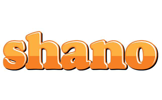 Shano orange logo