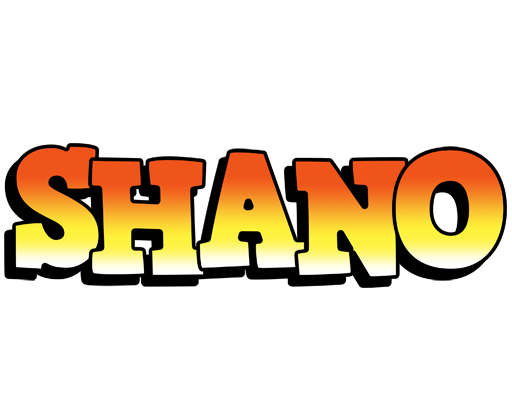 Shano sunset logo