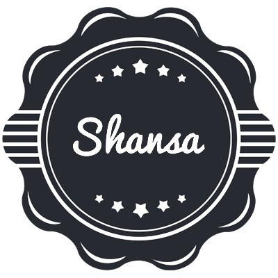 Shansa badge logo