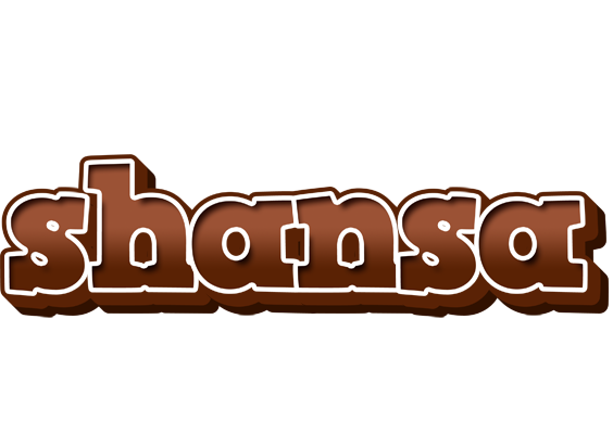 Shansa brownie logo