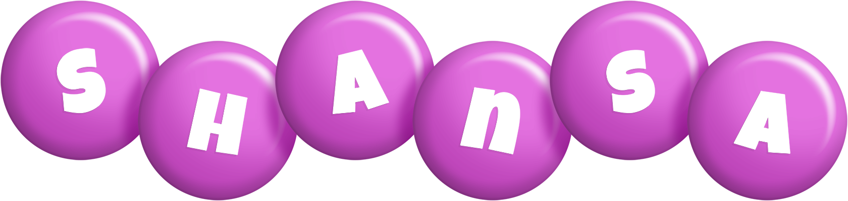 Shansa candy-purple logo