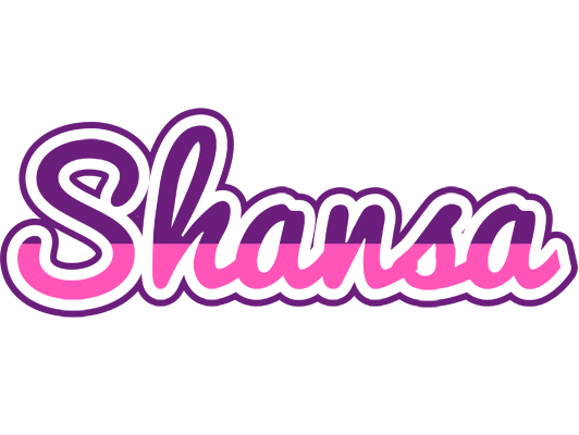 Shansa cheerful logo