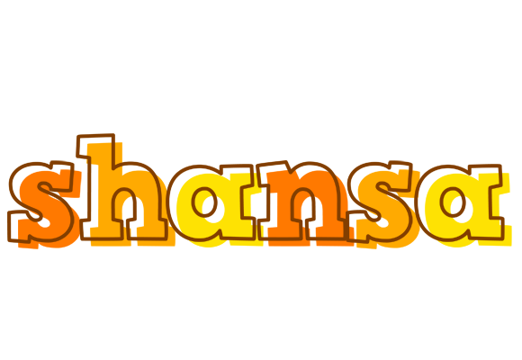 Shansa desert logo