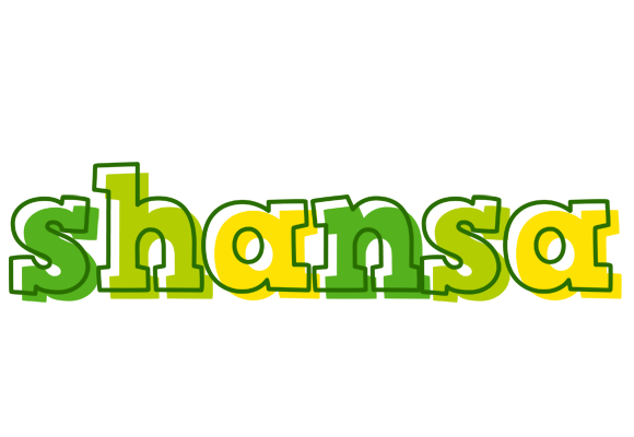 Shansa juice logo