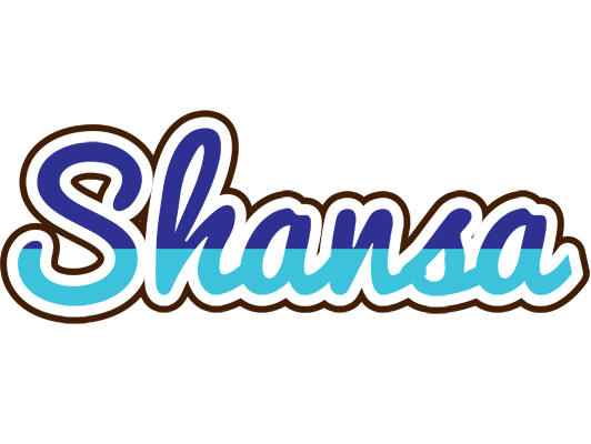 Shansa raining logo