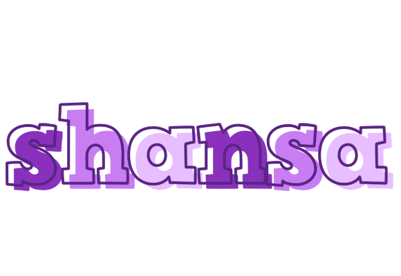 Shansa sensual logo