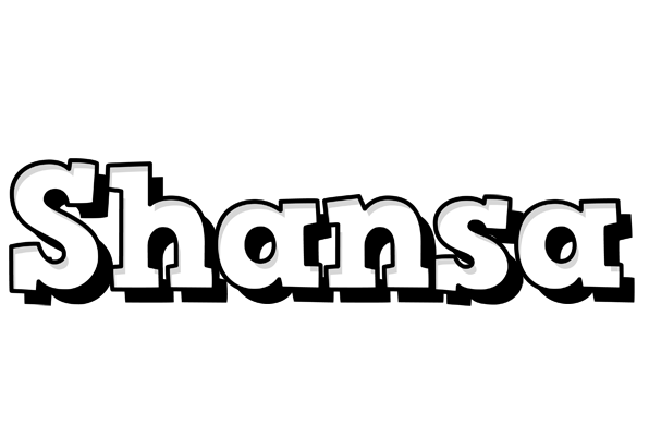 Shansa snowing logo