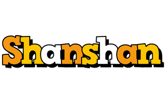 Shanshan cartoon logo