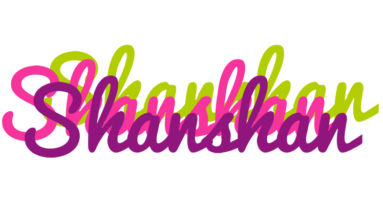 Shanshan flowers logo
