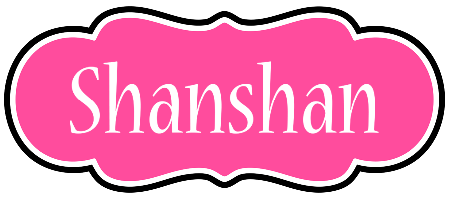 Shanshan invitation logo