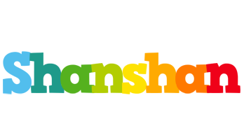 Shanshan rainbows logo