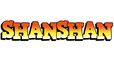 Shanshan sunset logo