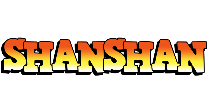 Shanshan sunset logo