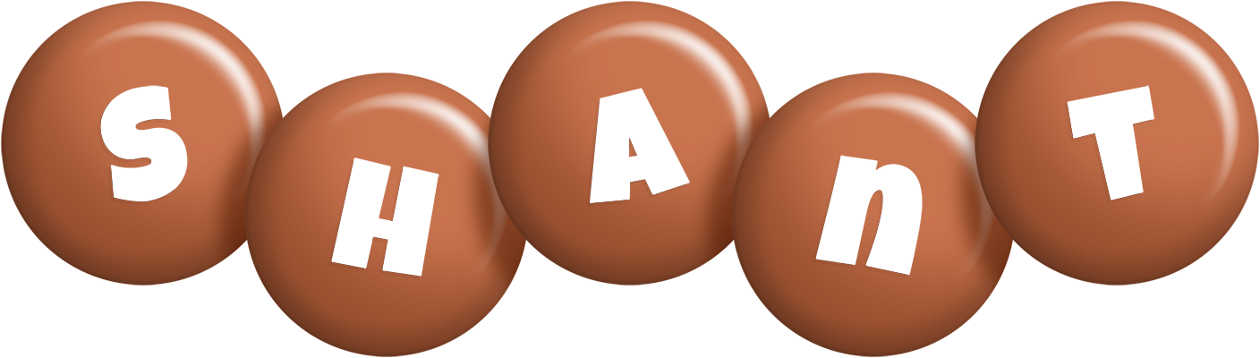 Shant candy-brown logo