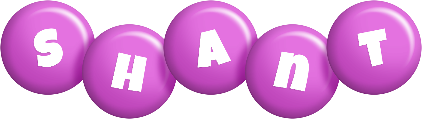 Shant candy-purple logo