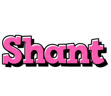 Shant girlish logo