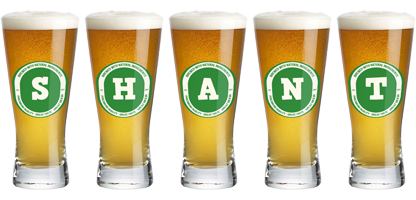 Shant lager logo