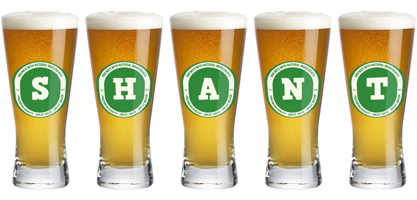 Shant lager logo