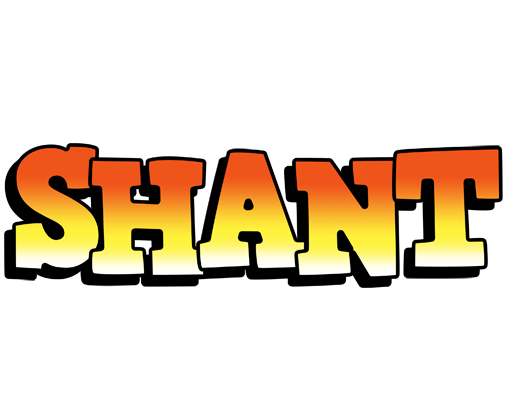 Shant sunset logo