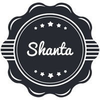 Shanta badge logo