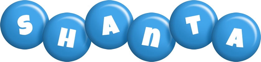 Shanta candy-blue logo