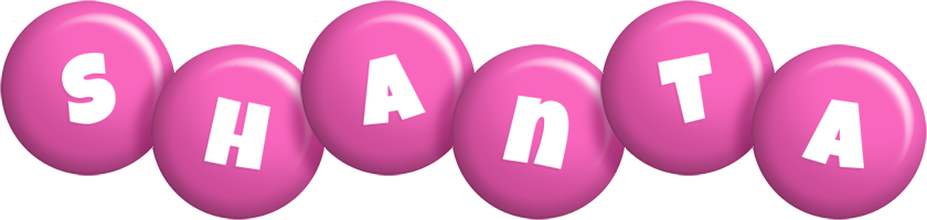 Shanta candy-pink logo