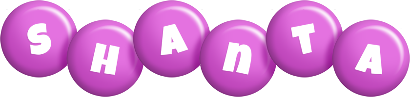 Shanta candy-purple logo