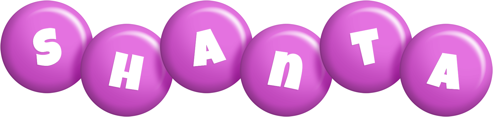 Shanta candy-purple logo