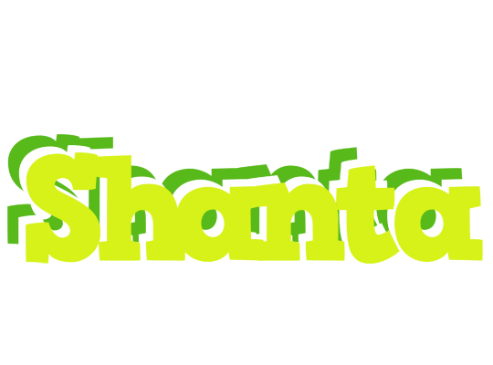Shanta citrus logo