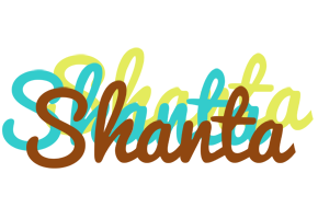 Shanta cupcake logo