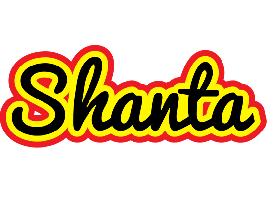 Shanta flaming logo