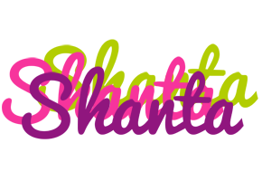 Shanta flowers logo