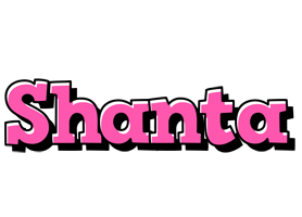 Shanta girlish logo