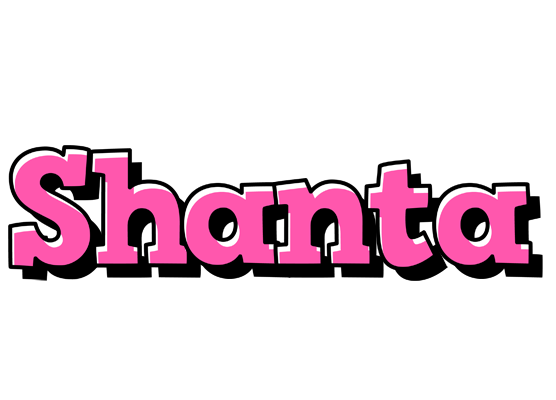 Shanta girlish logo