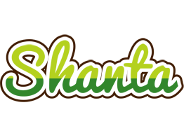 Shanta golfing logo