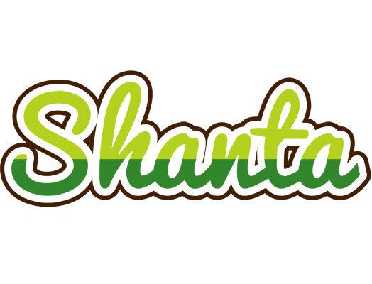 Shanta golfing logo