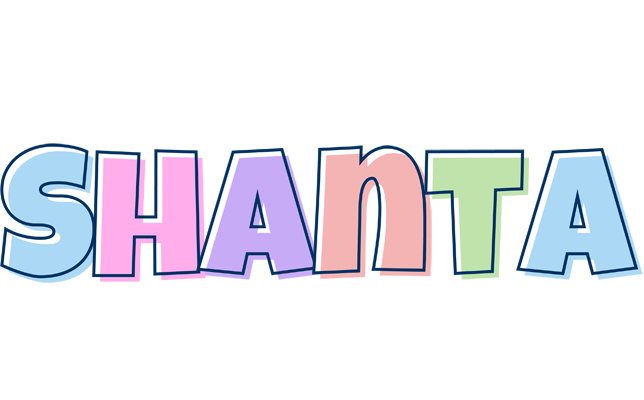 Shanta pastel logo