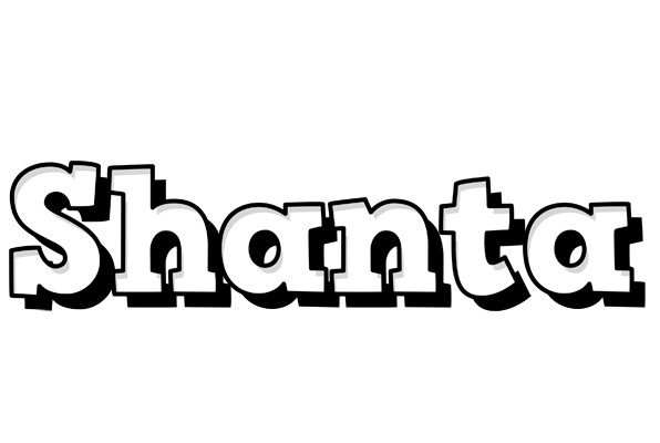Shanta snowing logo