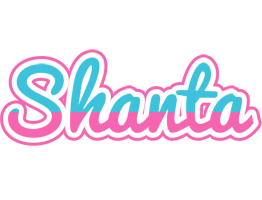 Shanta woman logo